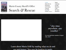 Tablet Screenshot of marinsar.org